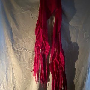 Eric Raisina hot pink 100% SILK scarf
